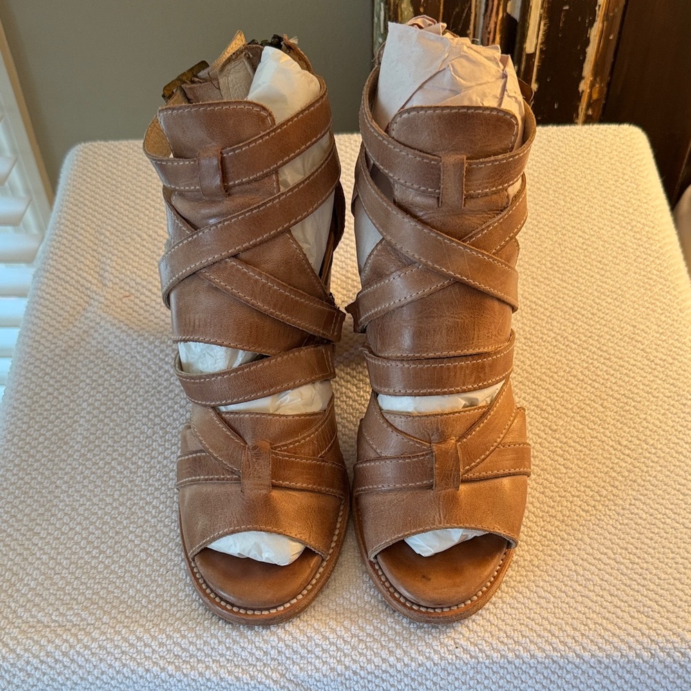 Freebird by Steven Tan Strappy Heels - Picture 7 of 9